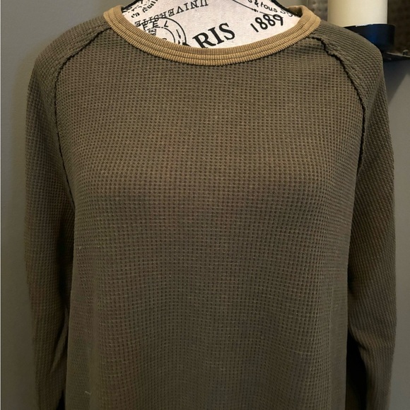 Garment Washed Thermal Tunic - Picture 5 of 7